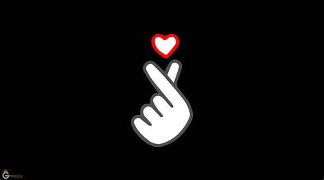 finger heart wallpaper|finger heart wallpaper for pc.